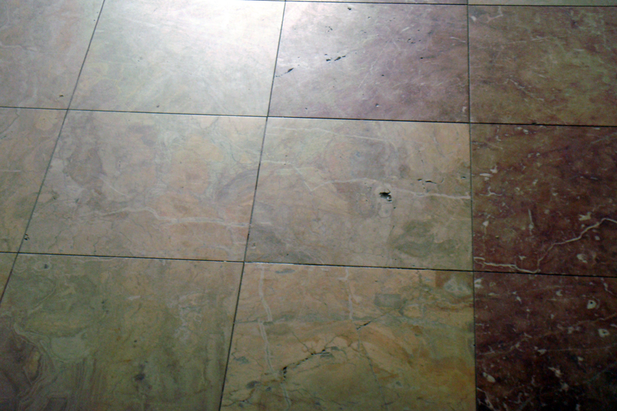 Natural erosion due to improper maintenance